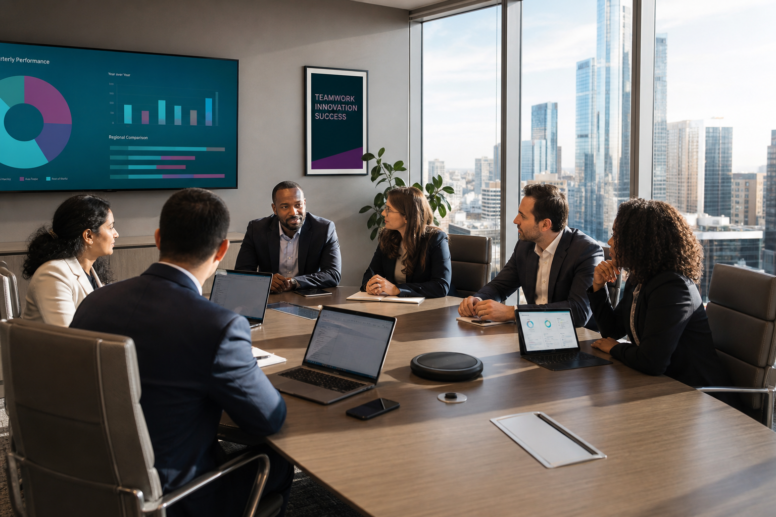 Modern Office Collaboration on the importance of Data Clarity when supporting AI initiatives..